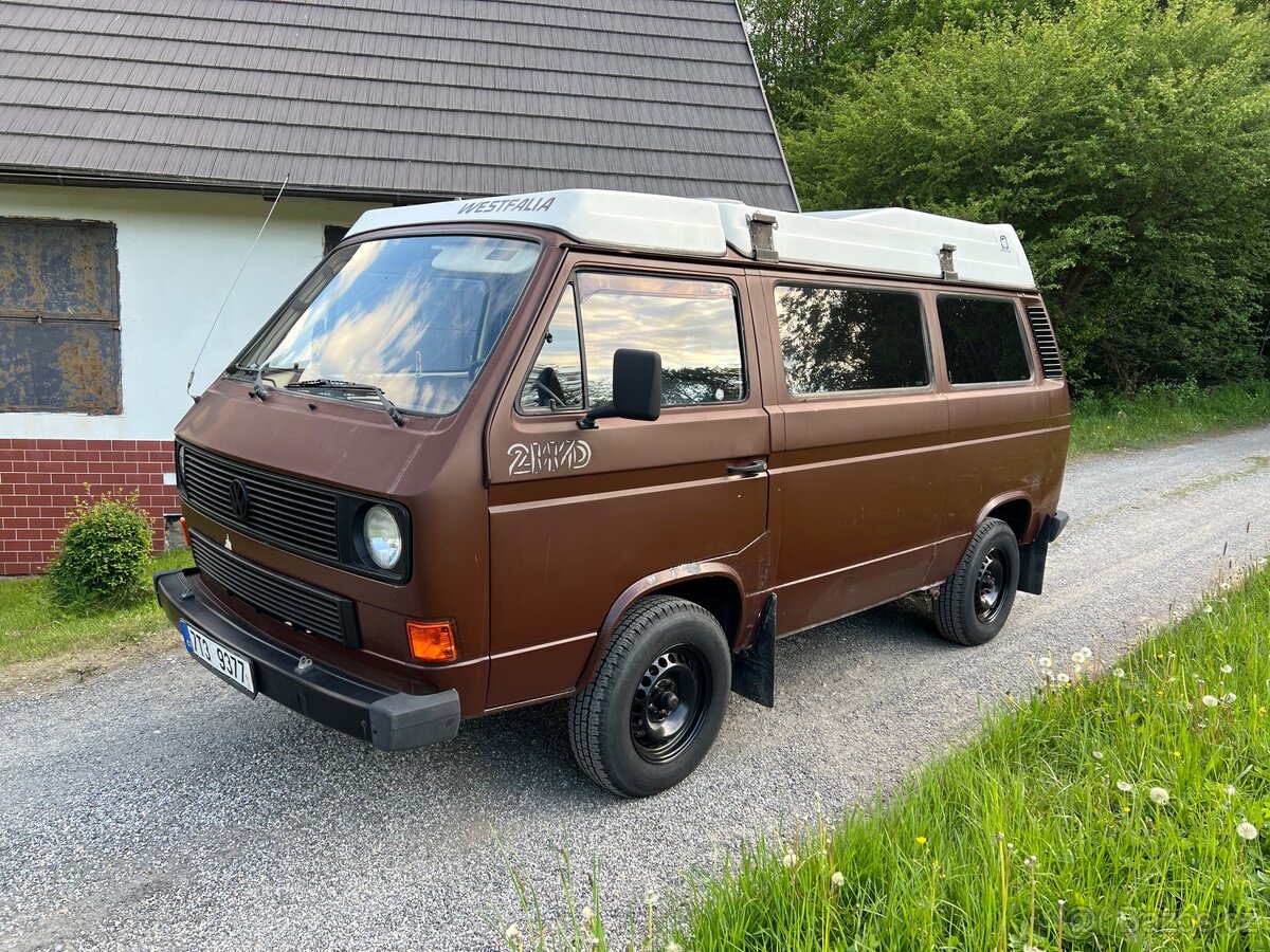VW T3 1.9rd zvedací střecha