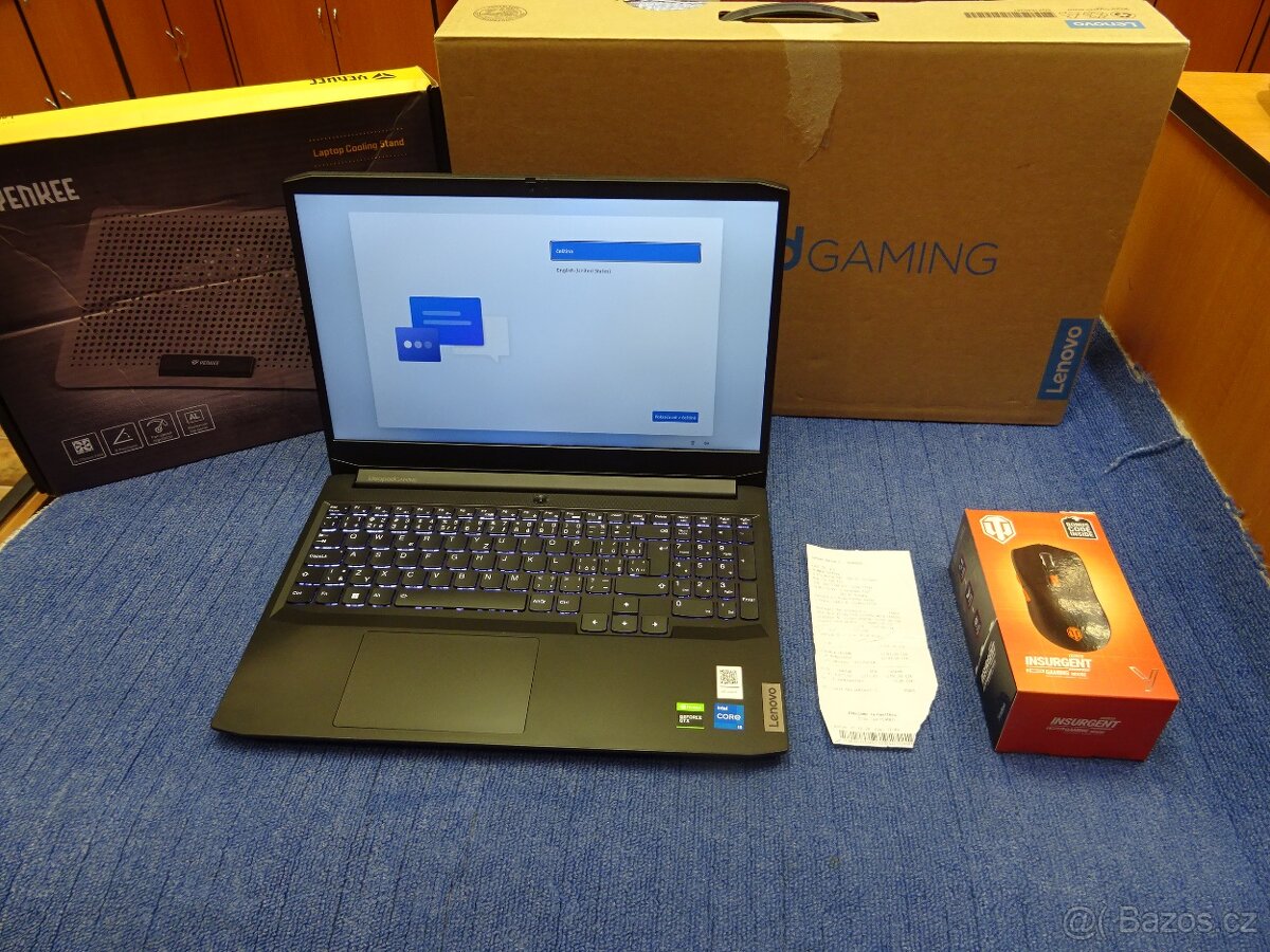 Zánovní herní notebook Lenovo IdeaPad Gaming 3