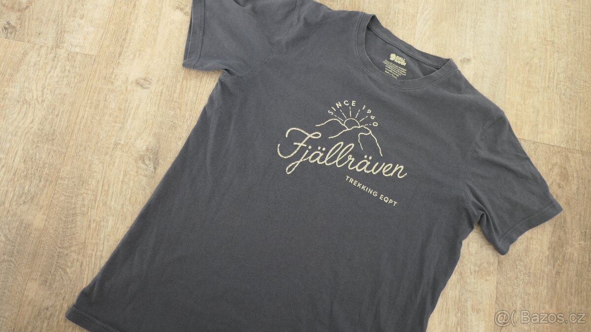 Fjallraven Triko krátký rukáv Sunrise T-shirt Men, modré