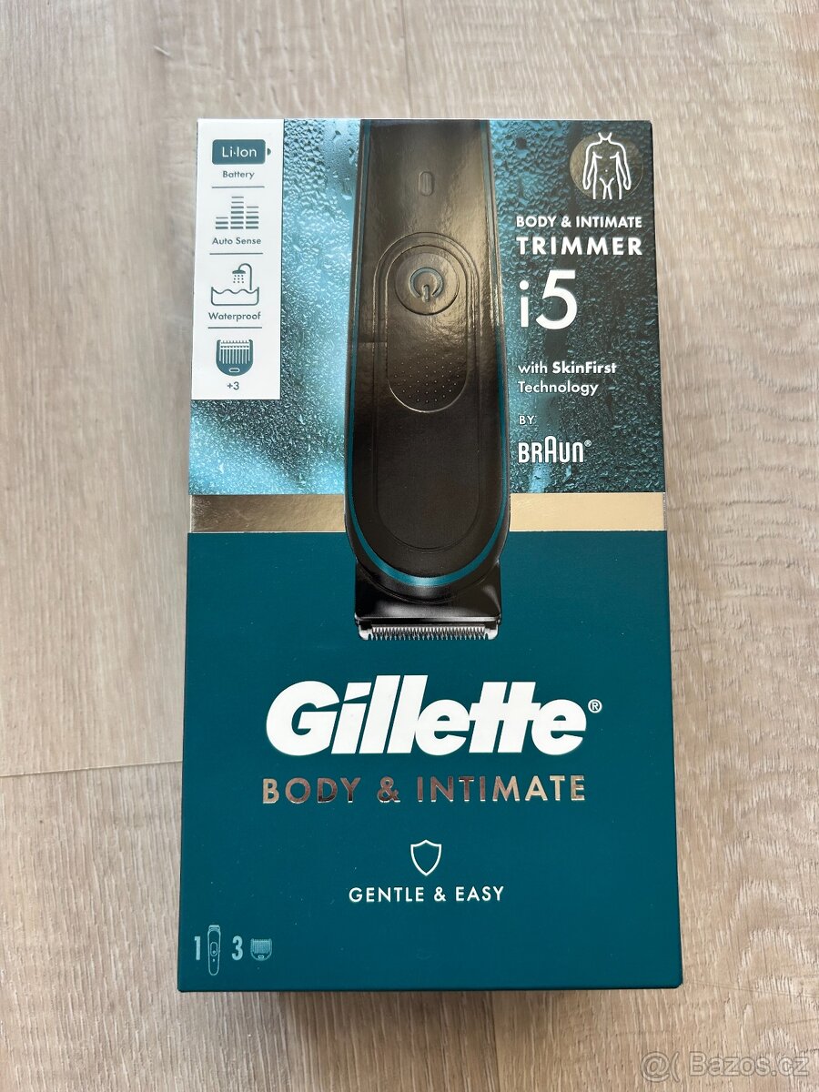 Nepoužitý Gillette i5