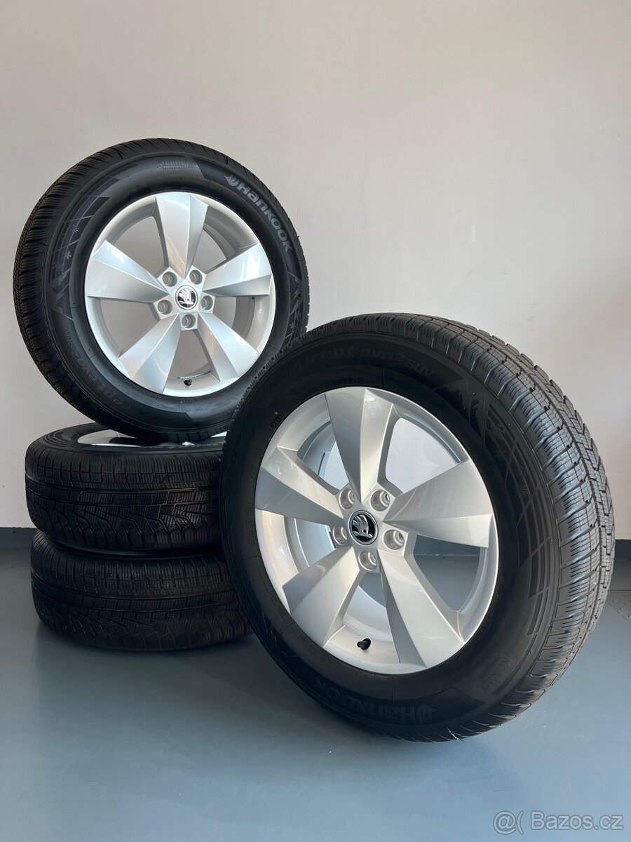 ❄️ Zimní Alu kola Nanuq, Škoda Kodiaq, 5x112 r17