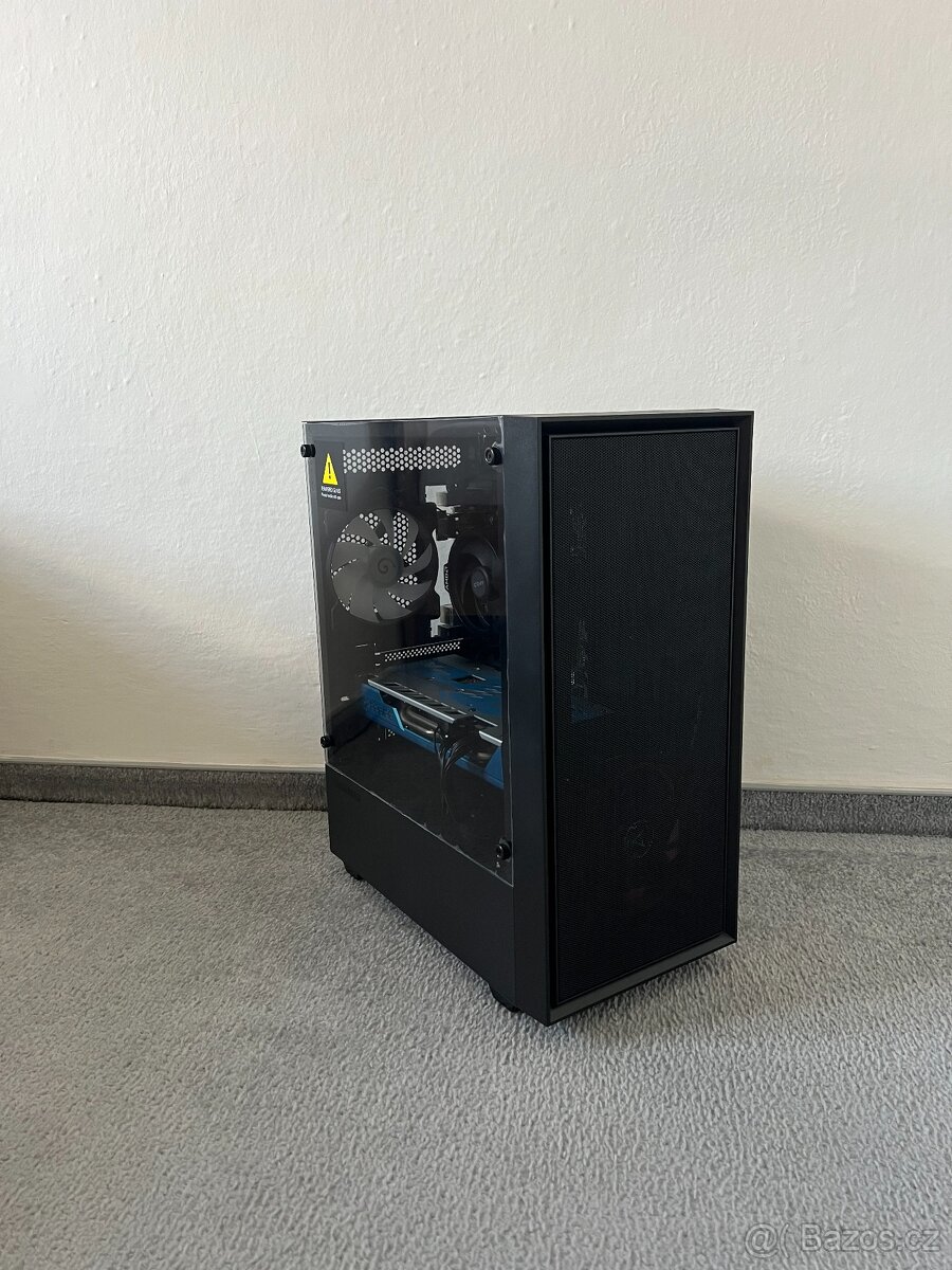 Herní PC- RX 580 8GB// 2600X//16GB RAM/SSD NVMe 512GB/Záruka