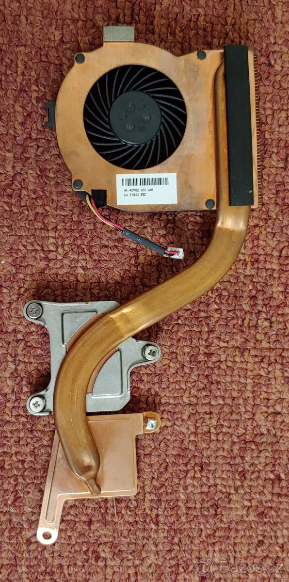 Ventilátor chlazení pro Lenovo ThinkPad X201