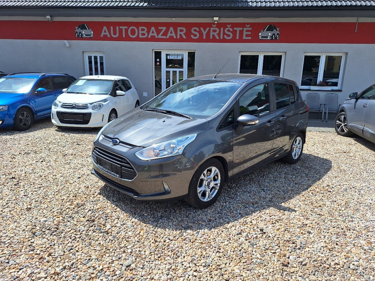 Ford B-Max 1.0i E.B 74KW S.Kniha, 1xMajitel, + Zim. kola
