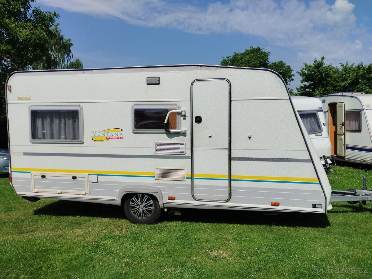 BURSTNER Ventana. Mover+bat. 1200 kg. Stan. 100km/h