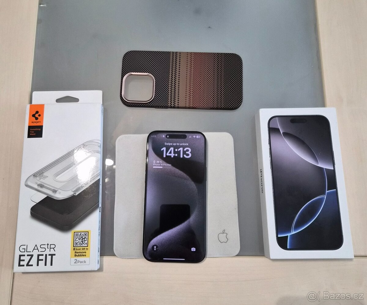 Apple iPhone 16 Pro Max 256GB, černý titan