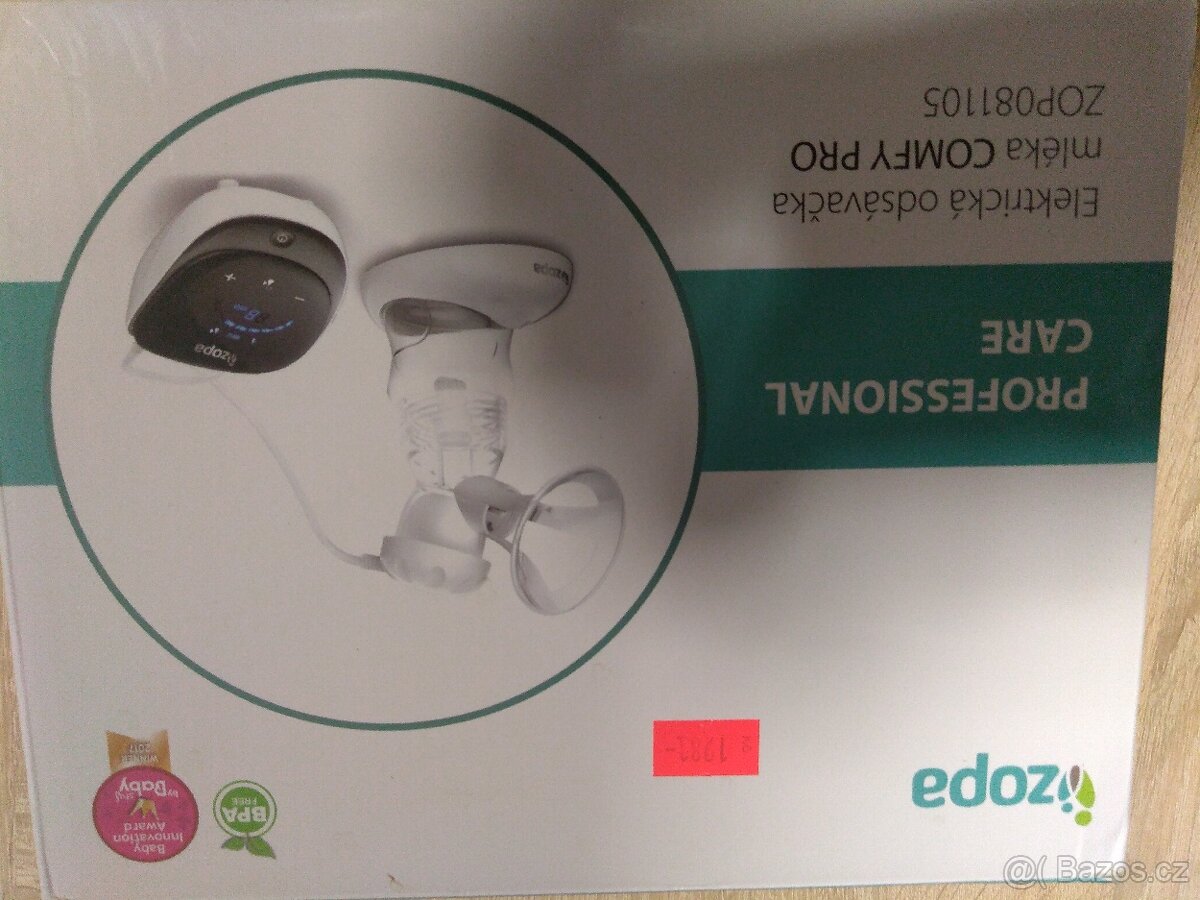 Elektrická odsávačka mléka Izopa