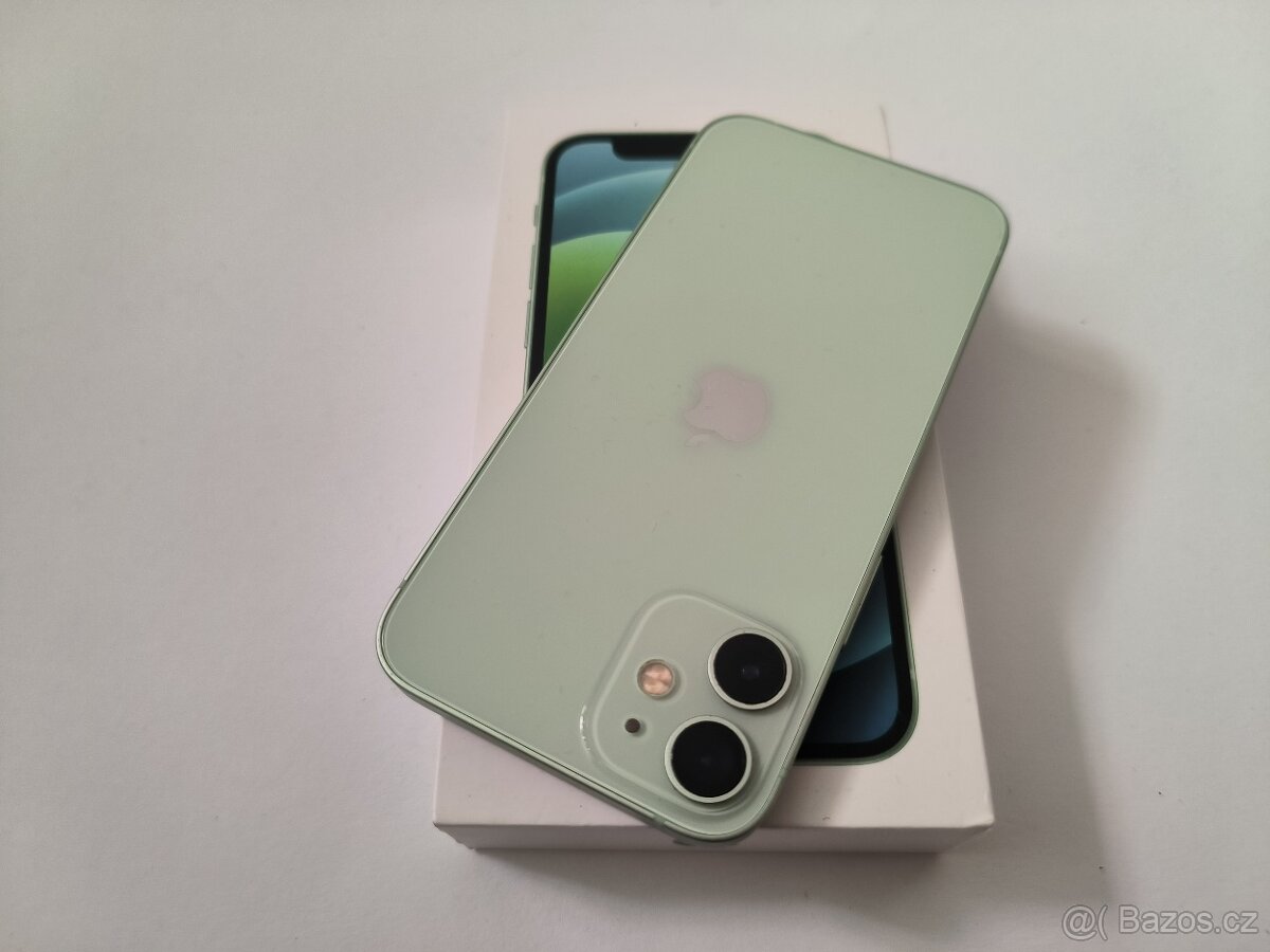 apple iphone 12 mini 64gb Green / Batéria 100%