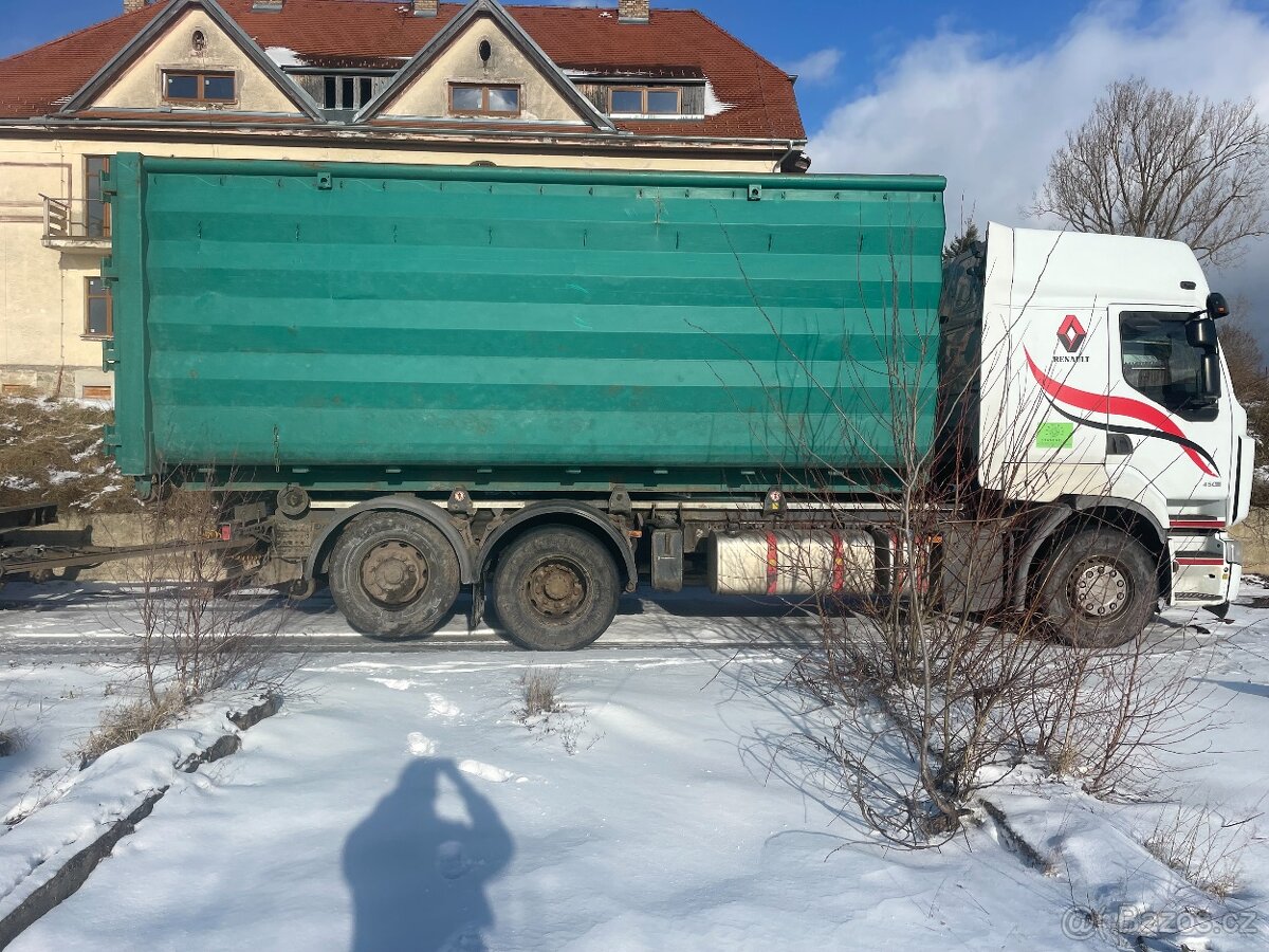 Nákladní automobil Renault Premium 6x2 DXIR-Nosič kontejnerů