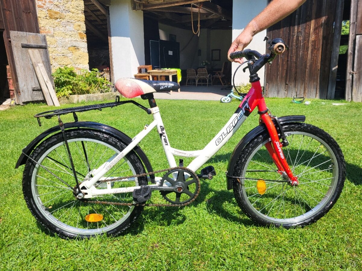 Prodám dětské holčičí kolo Olpran (20")
