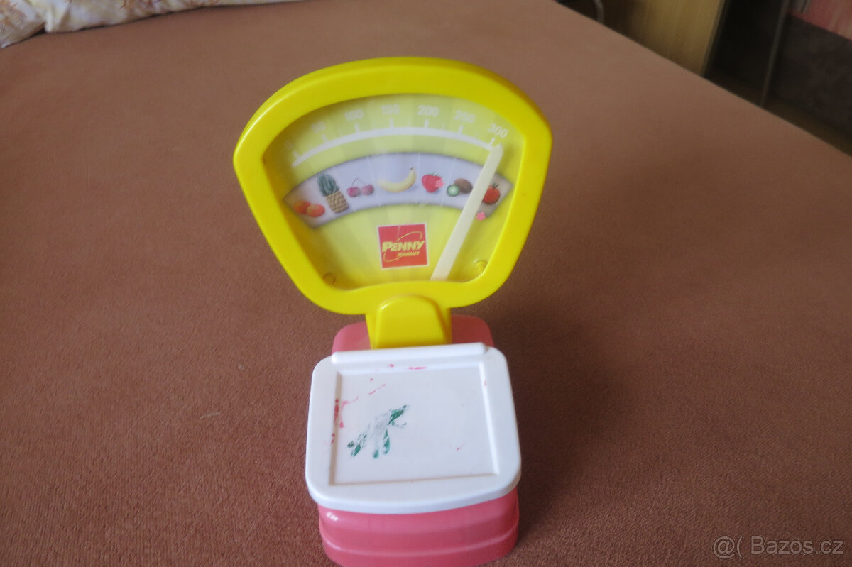 Dětské plastové váhy na hraní
