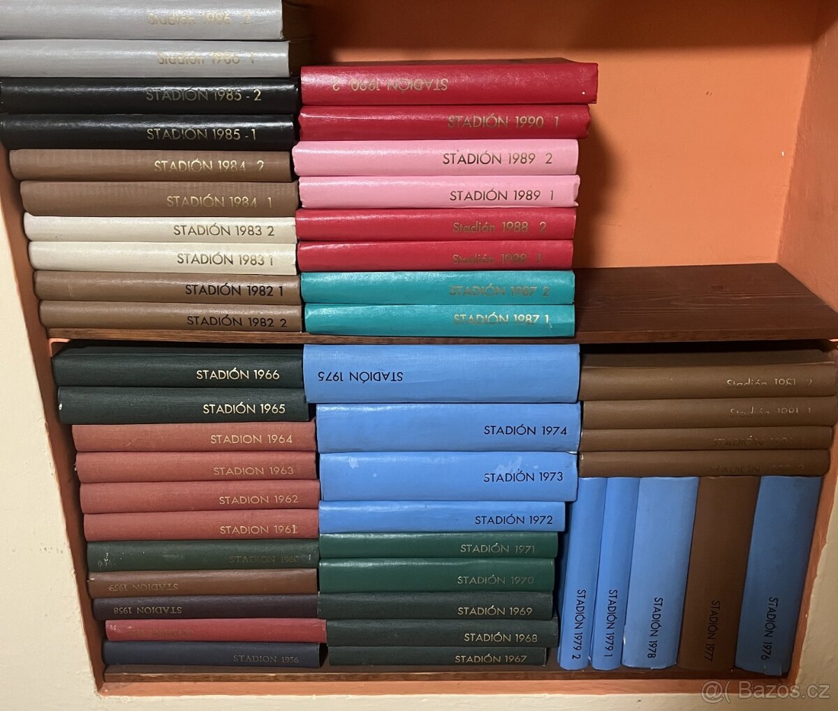 Sbírka časopisů STADION 1956–1990 – pro sběratele