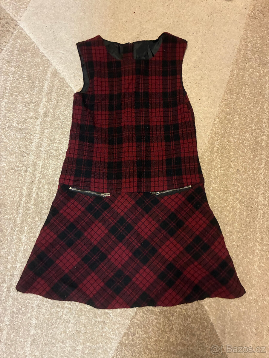 Oblečení pro holku šaty, sukně - vel. 122/128 ceny v textu