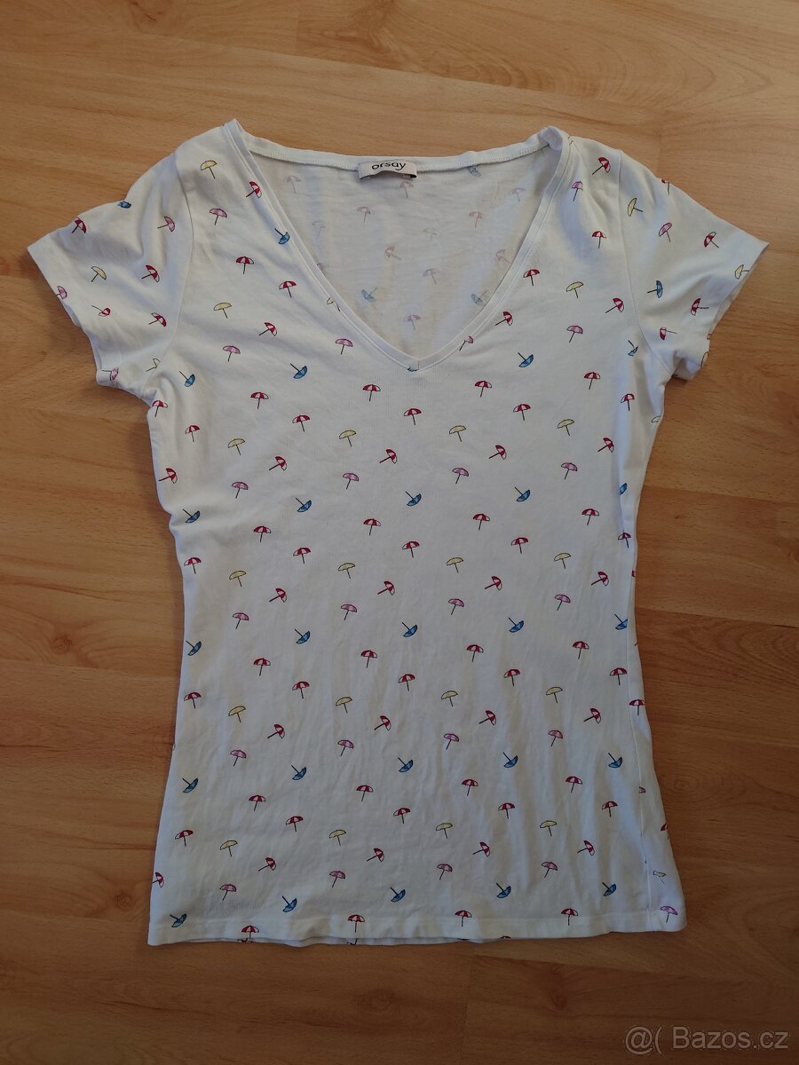 Dámské tričko Orsay deštníky