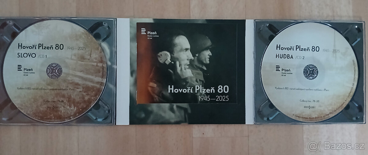 Nové 2 CD Hovoří Plzeň 80 (1945-2025)