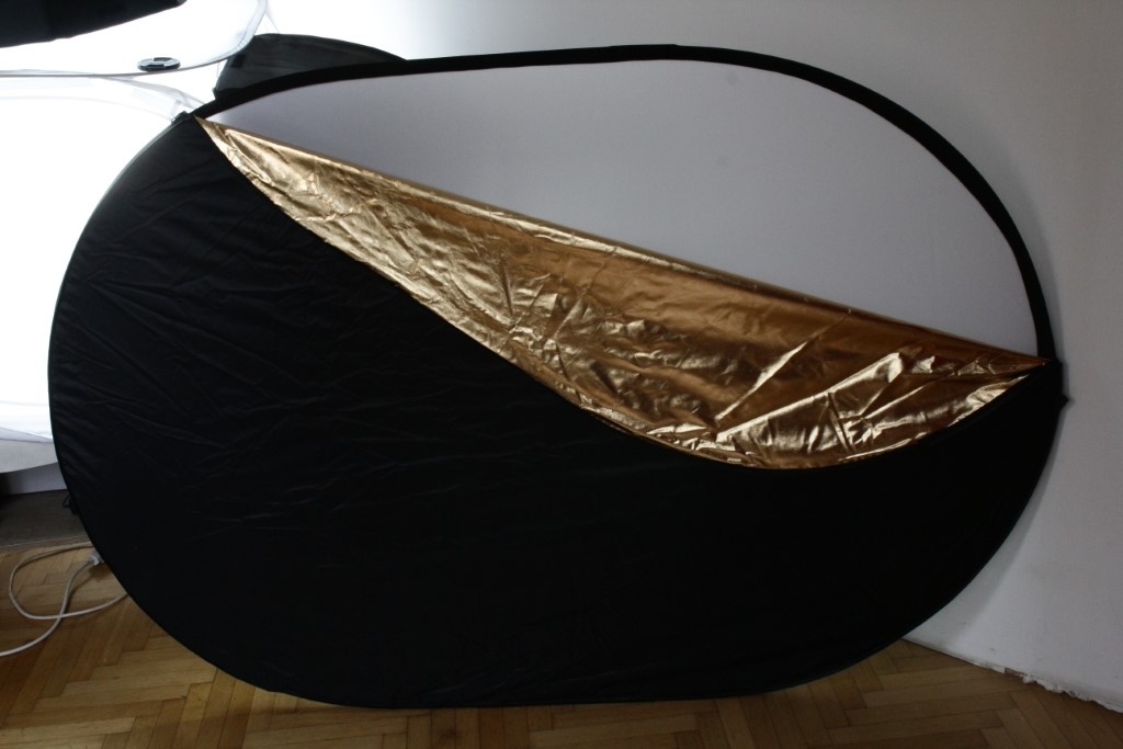 Odrazná deska ovál skládací 5v1 100x150cm