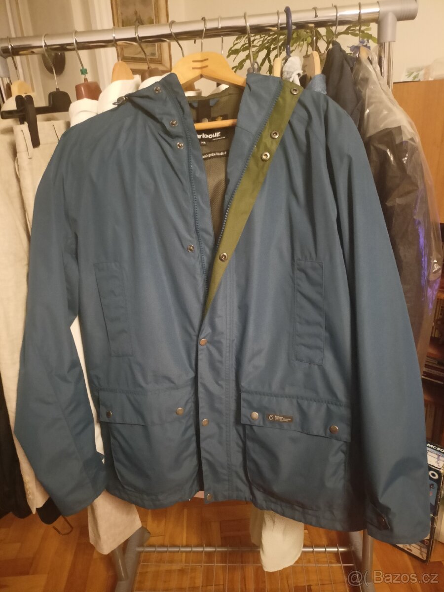 Pánská lehká bunda Barbour.