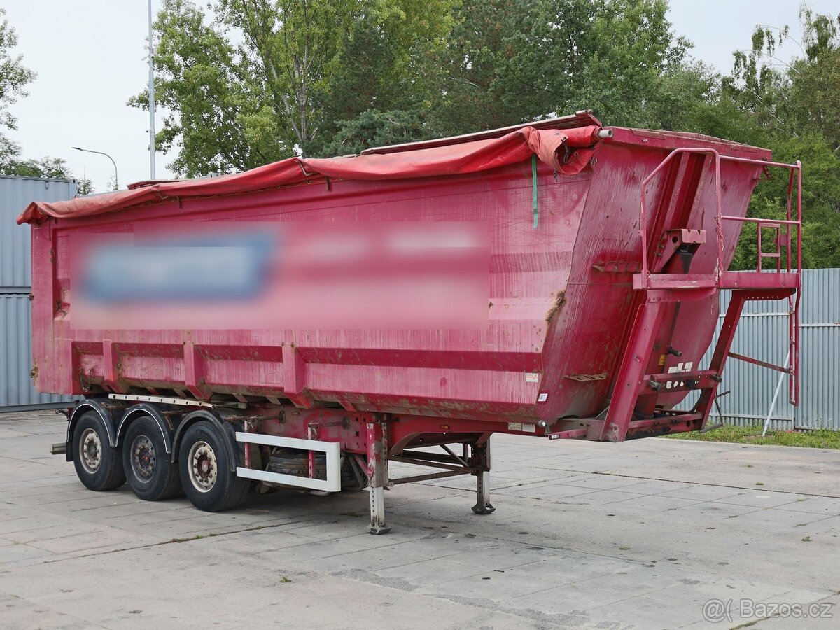 Kempf SKM 35/3, HARDOX, 50/55 CBM, ZVEDACÍ NÁPRAVA, NÁPRAVY