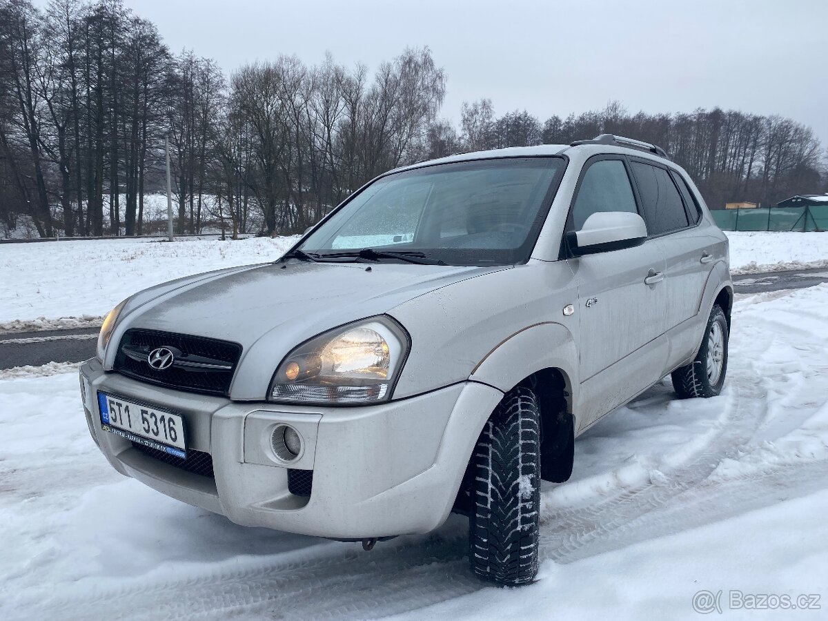 HYUNDAI TUCSON 2.0 CRDI 4X4 DYNAMIC 2007 NOVÁ TK