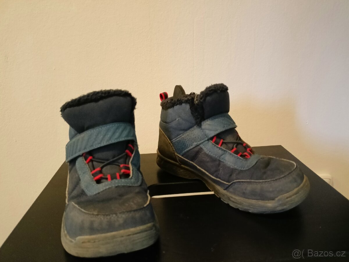 Zimní chlapecké boty