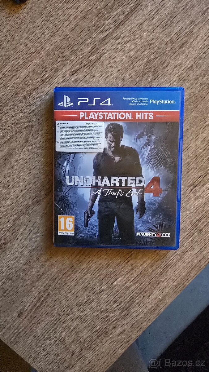 Uncharted 4 CZ ps4