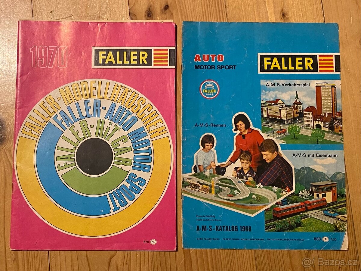 Faller katalogy autodráha a vláčky HO