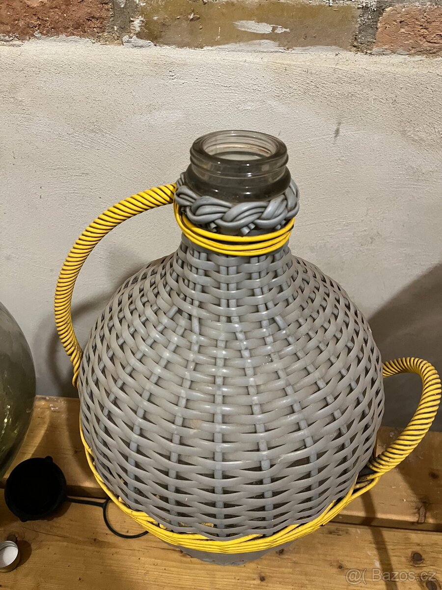 Demižon opletený 25l