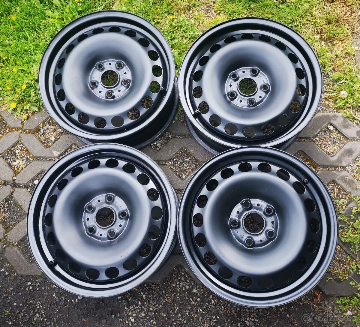 Plechové disky 5x112 R16 VW, Škoda, Seat, Audi