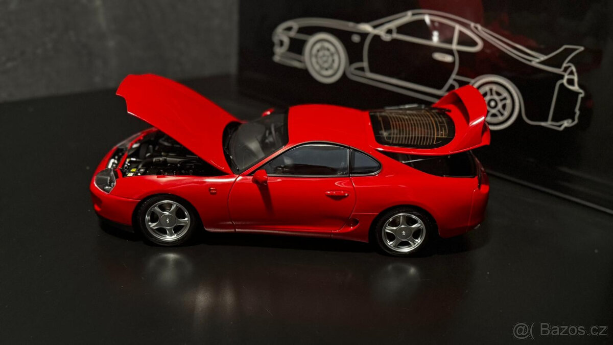 Toyota Supra 1:18 Lcd Model