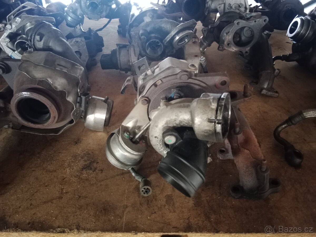 Turbo motoru Škoda Volkswagen