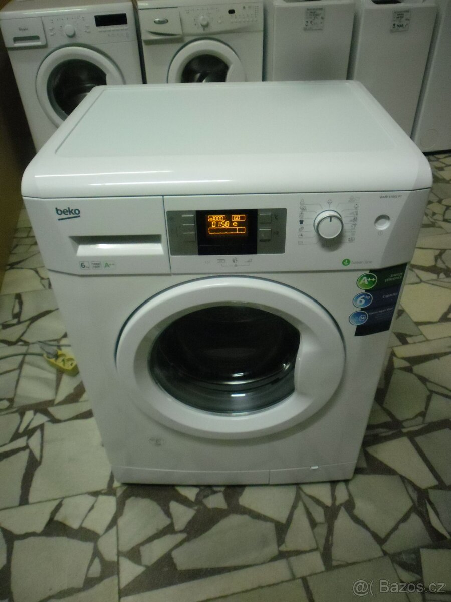 Prodáme pračku Beko na 6 kg prádla, A++ class