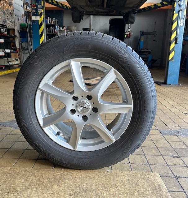 Prodám Alu disky Enzo 17“ vč. zimních pneu.