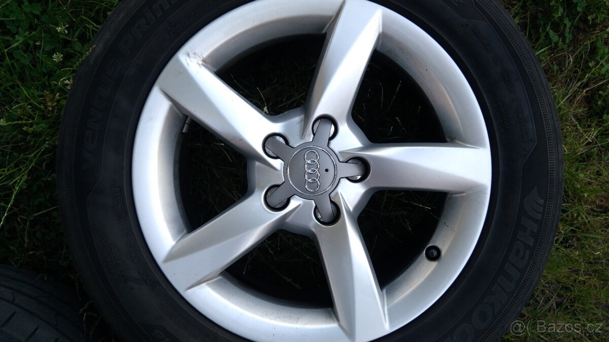 kola orig.Audi 16"+letní Hankook 225/55/16