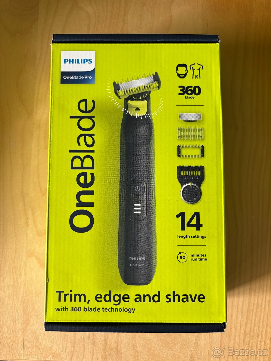 Philips OneBlade Pro 360: Zastřihovač na vousy a tělo