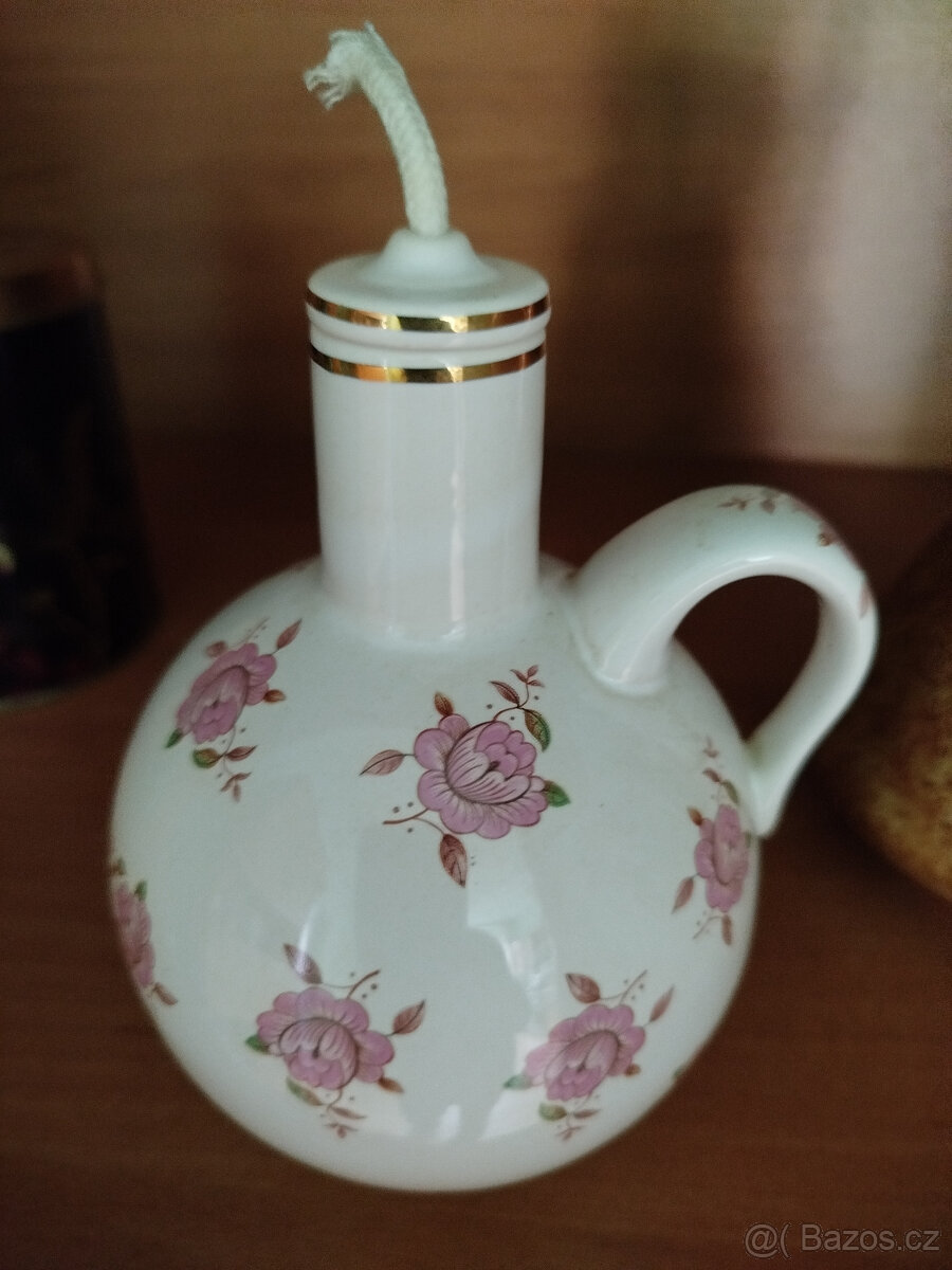 PORCELÁNOVÁ OLEJOVÁ LAMPA