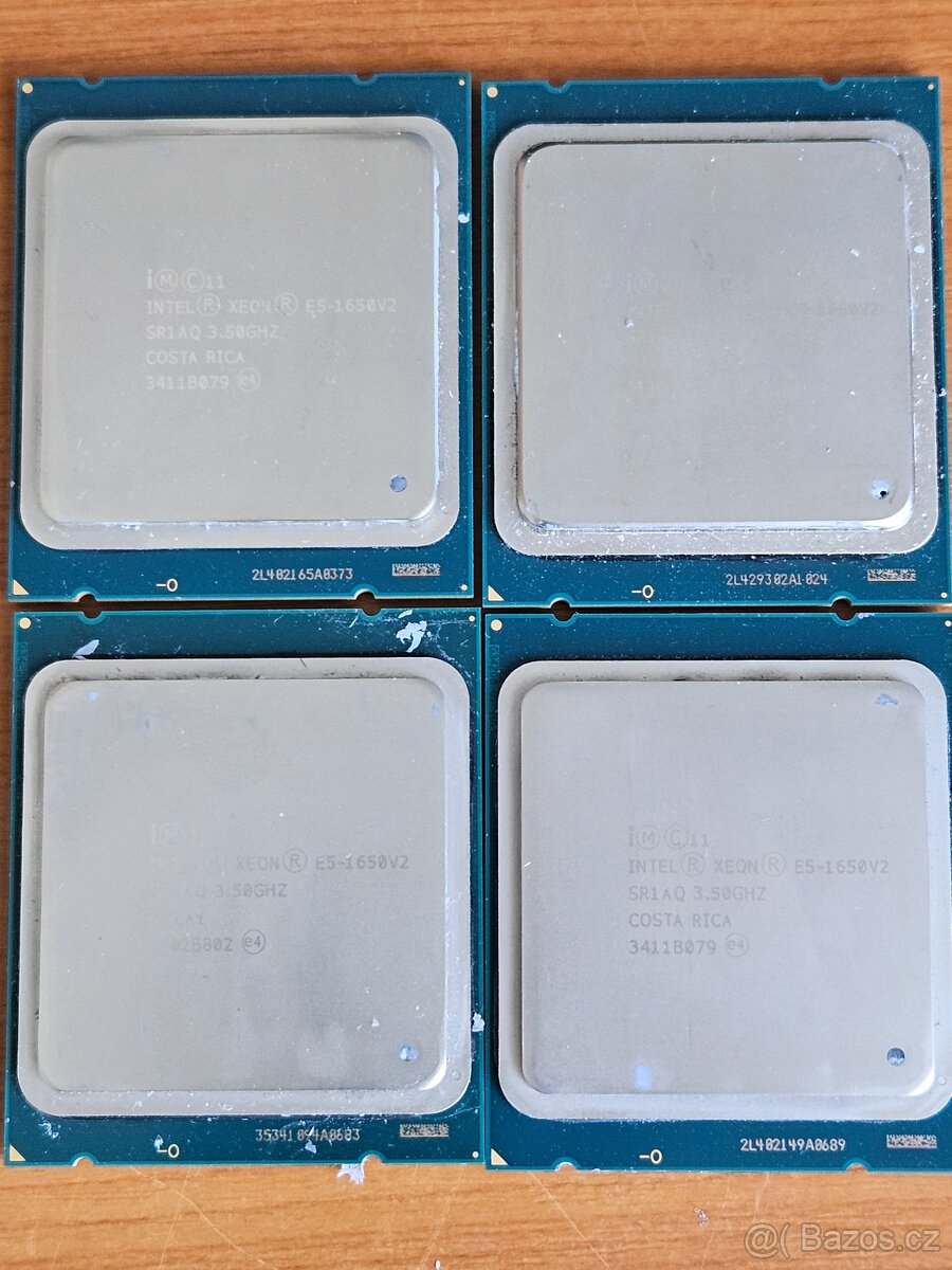 4 Ks CPU Intel Xeon E5-1650 V2/ 3.5GHz(3.9GHz)/ 12 Mb cache