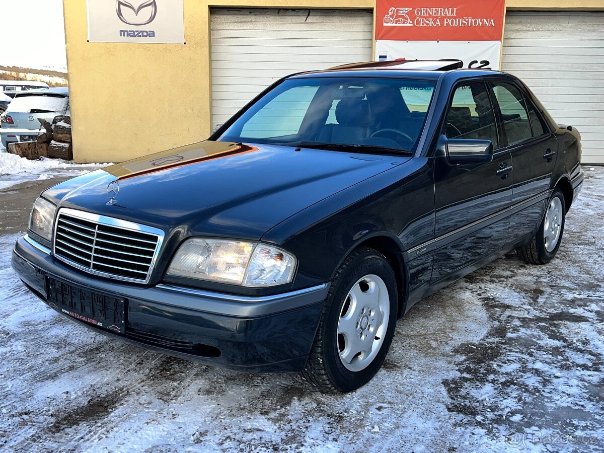 MERCEDES W202 C280 ELEGANCE,TOP VÝBAVA,BEZ RZI,KRASAVEC