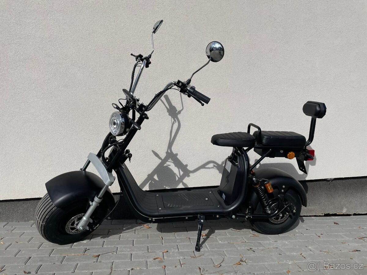 Elektro koloběžka 1200w/60v - záruka - různé barvy