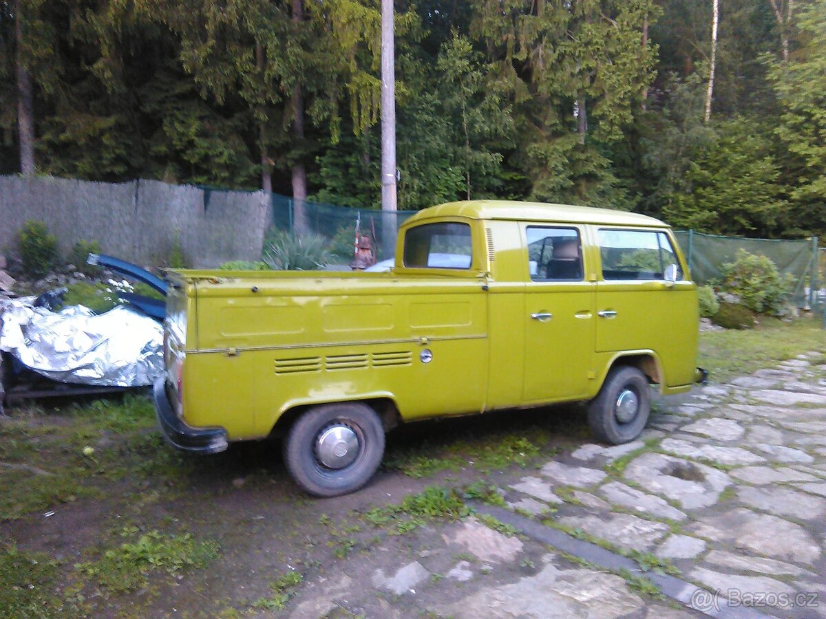 vw transporter t2 double up valník