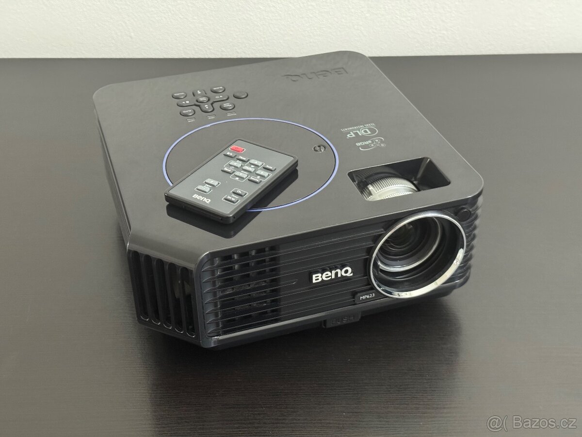 DLP HD PROJEKTOR BENQ MP623 HDMI DÁLKOVÉ OVLÁDÁNÍ BRAŠNA