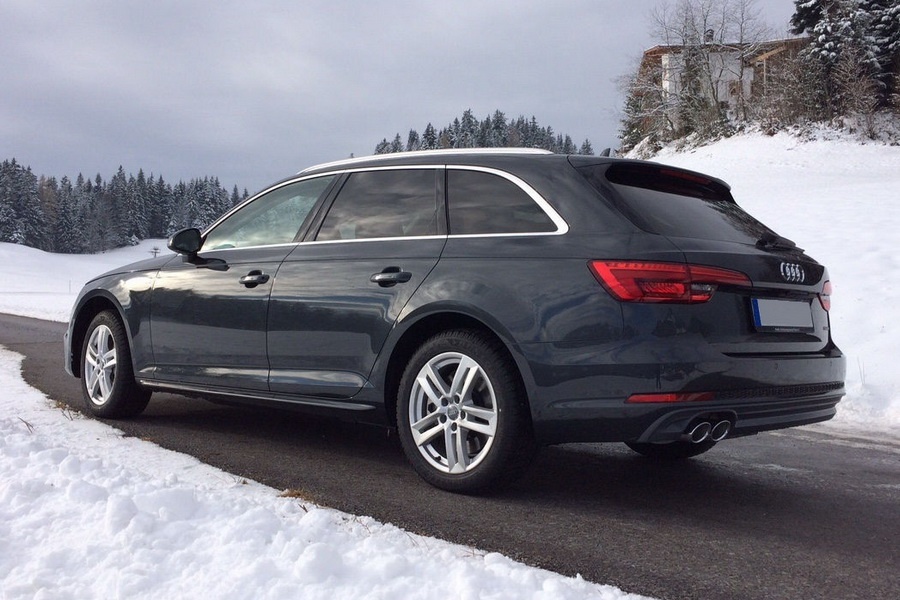 zimní originál AUDI A4 B9 7x17" 5x112 s pneu 225/50 R17