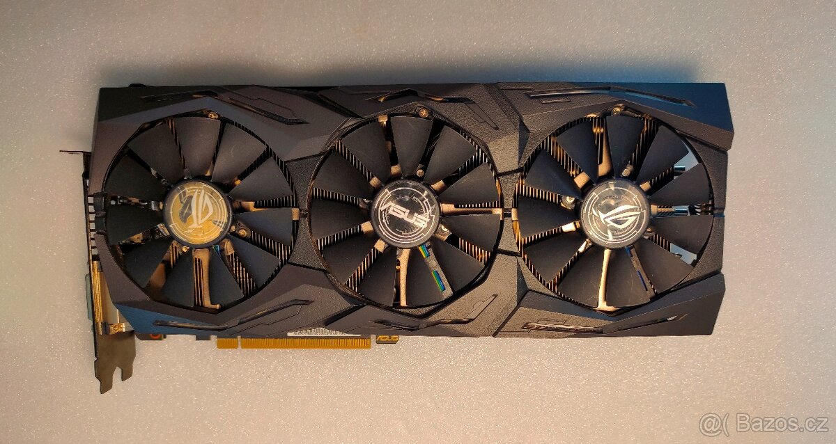 Grafická karta, ASUS ROG STRIX GAMING RX VEGA 64 O8G - 8GB
