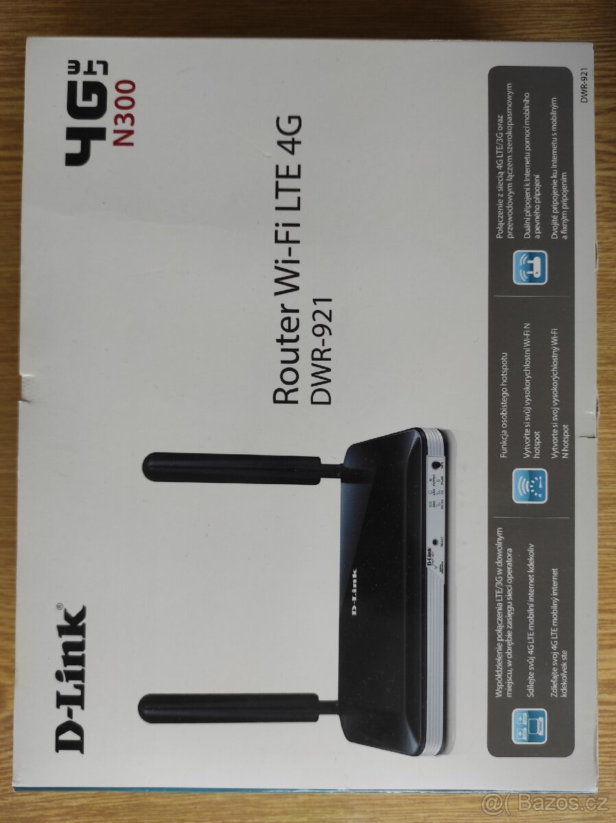 Wifi router DWR-921 LTE 4G na Sim kartu