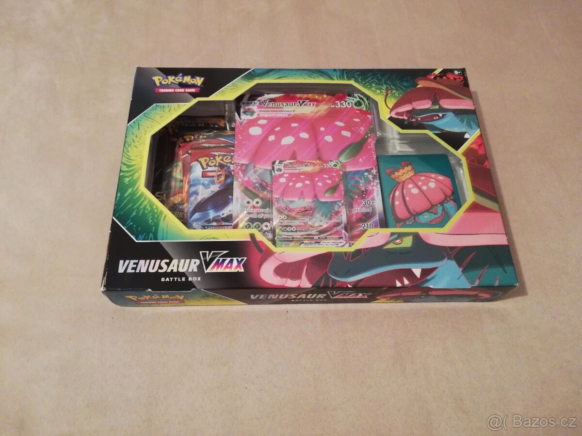 Pokémon TCG Venusaur V Max Battle Box
