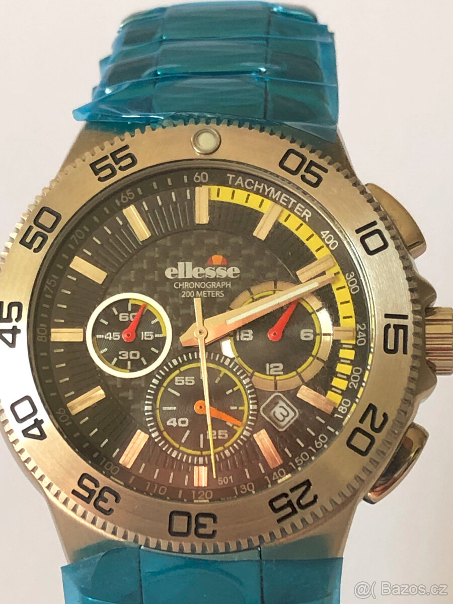 Ellesse 42mm Split Time Chronograph 200m WR, PC 8900,-