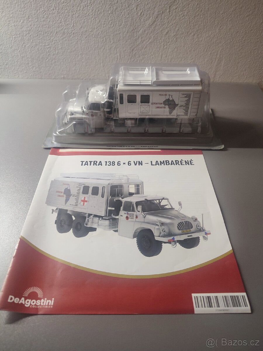 Tatra 138 6×6 VN - LAMBARÉNÉ - model 1:43