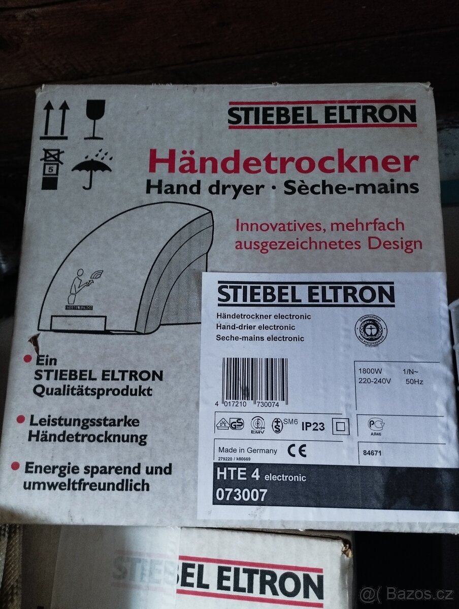 Vysoušeč rukou Stiebel Eltron