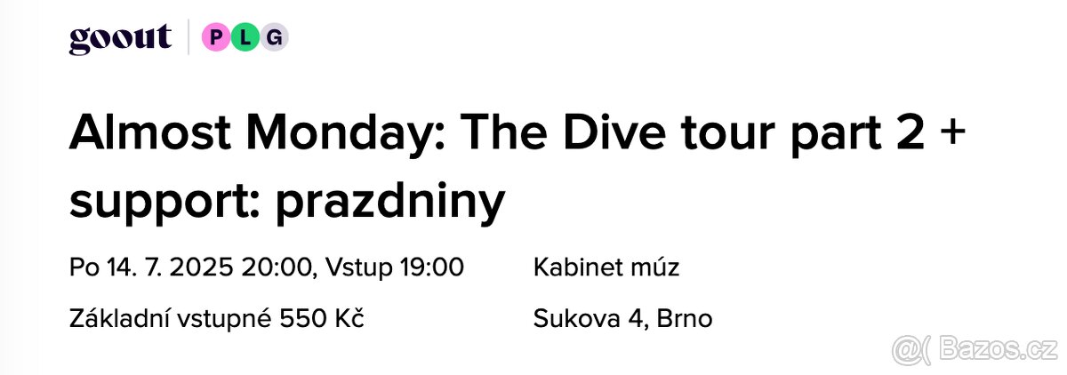 Almost Mondey, 14.7. Brno