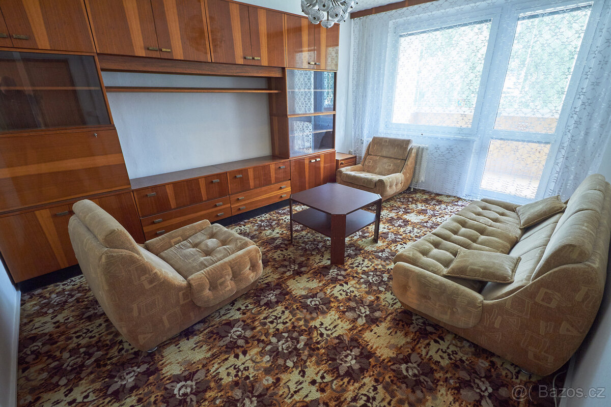 3+1 s lodžií, 65m2, Kladno - Kročehlavy ul. Štěpánská, zaříz