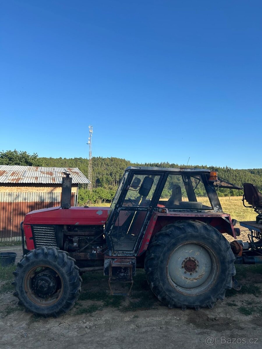 ZETOR CRYSTAL 8045 S ČELNÍM NAKLADAČEM